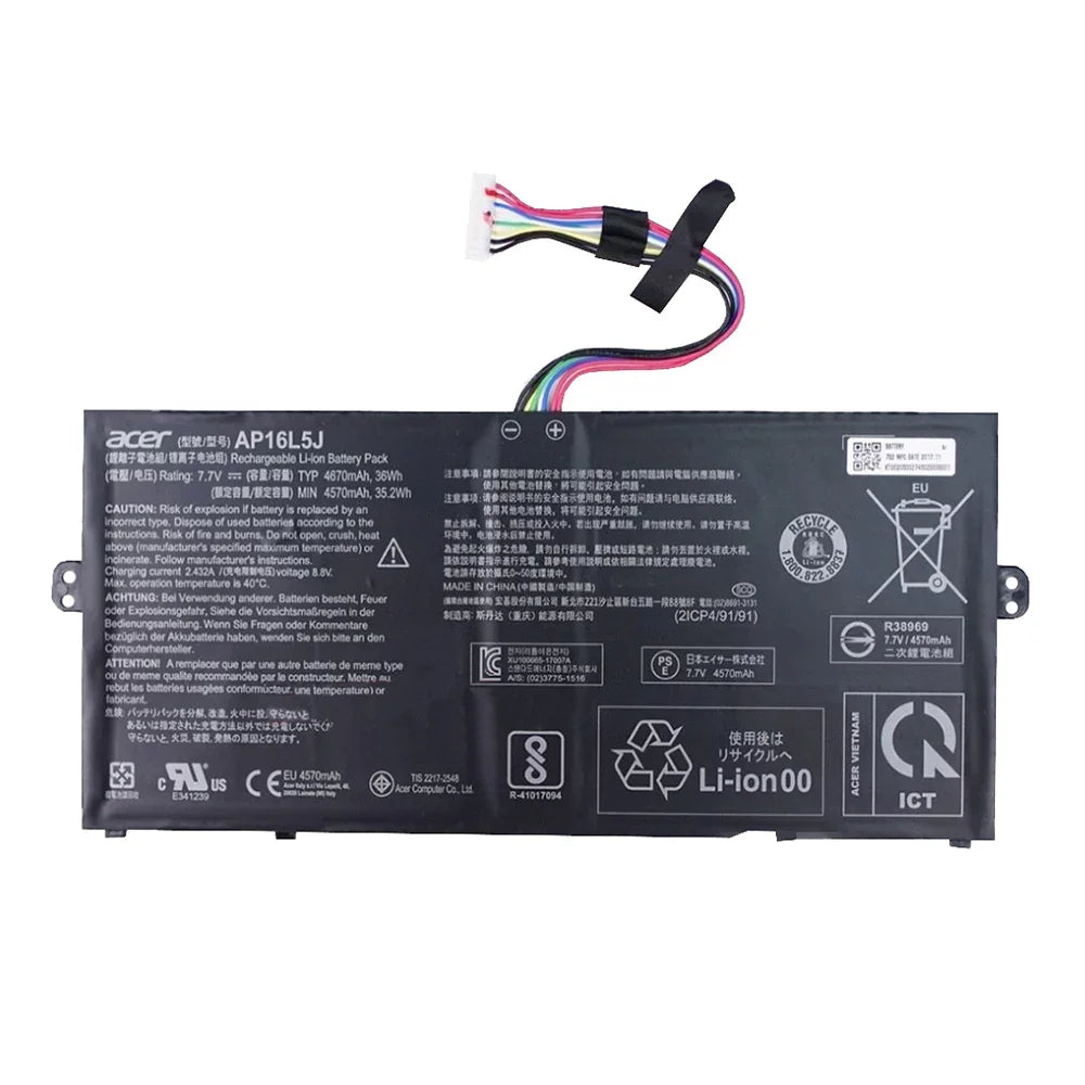 AP16L5J Genuine Acer Chromebook Spin 311 CP311-2H, SF514 Series, Laptop Battery - eBuy UAE